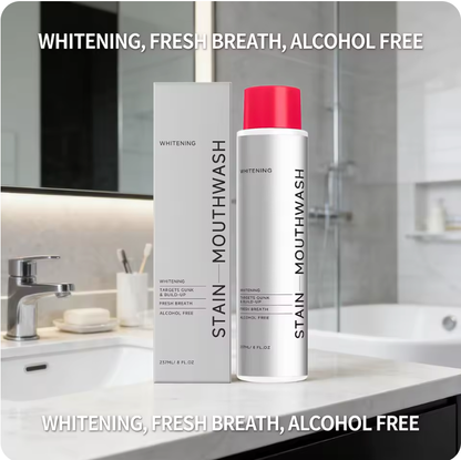 Swishly - Stain Removing Whitening Mouthwash | Instant Bright Smile